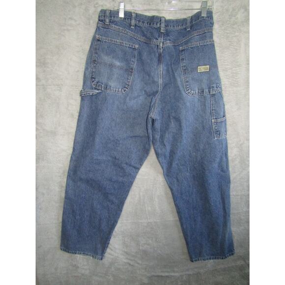 WRG Jean‎ Co Carpenter Jeans 40x31 Blue Denim Workwear Relaxed Fit Vintage 90s - Picture 4 of 9